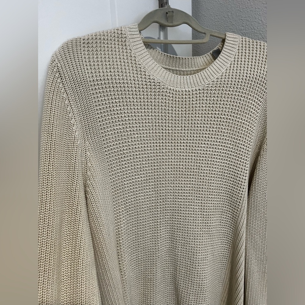 Vince 100% Cotton Sweater - Ivory